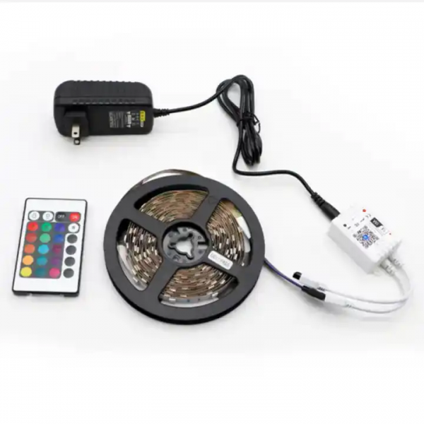 5050 Rgb Color Changing Led Lights With 24-key Remote Control